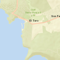 Son Ferrer Street Map