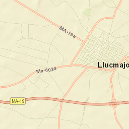 Llucmajor Street Map