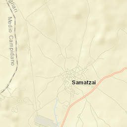 Samatzai Street Map