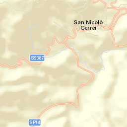 San Nicolo'Gerrei Street Map