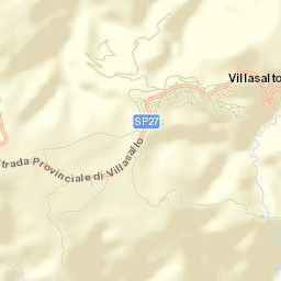 Villasalto Street Map