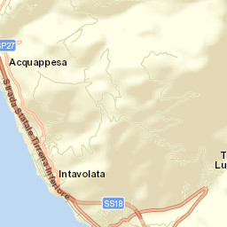 Acquappesa Street Map