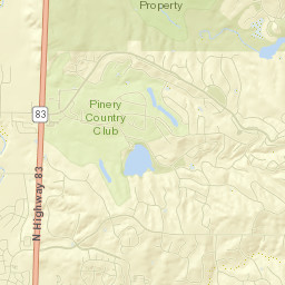 The Pinery Street Map