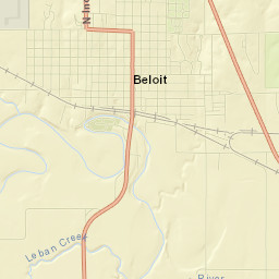Beloit Street Map