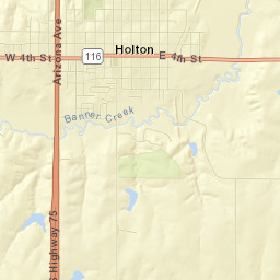 Holton Street Map