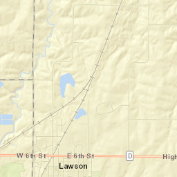 Lawson Street Map