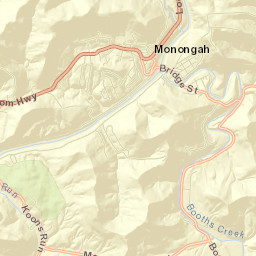 Monongah Street Map