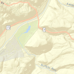 Preston County Street Map
