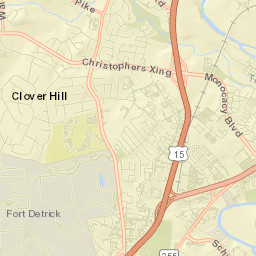 Clover Hill Street Map