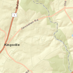 Kingsville Street Map