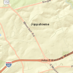 Joppatowne Street Map
