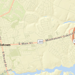 Middletown Street Map