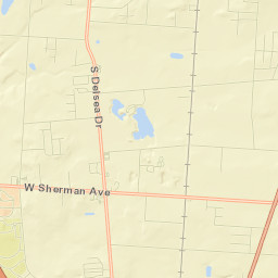 South Vineland Street Map