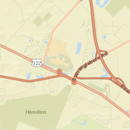 Atlantic County Street Map
