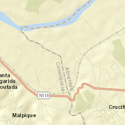 Constância Street Map