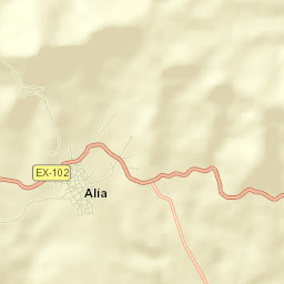 Alía Street Map