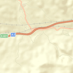 Siete Aguas Street Map