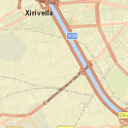 Xirivella Street Map