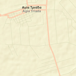 Agía Triáda Street Map