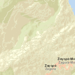 Zagorá Street Map