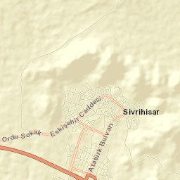 Sivrihisar Street Map
