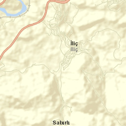 İliç İlçesi Street Map