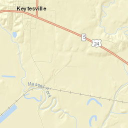 Keytesville Street Map