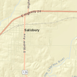 Salisbury Street Map