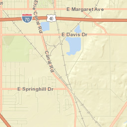 Vigo County Street Map