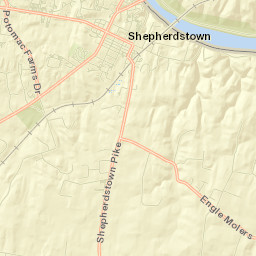 Shepherdstown Street Map