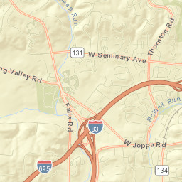 Mays Chapel Street Map
