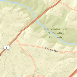 Perry Hall Street Map