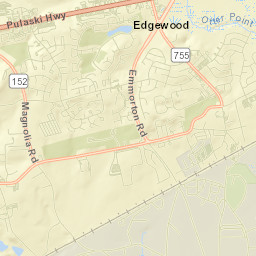 Edgewood Street Map