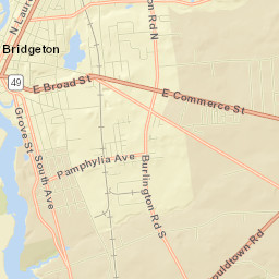 Bridgeton Street Map