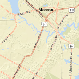 Absecon Street Map