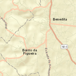 Benedita Street Map