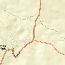 Valencia de Alcántara Street Map