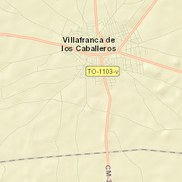 Villafranca de los Caballeros Street Map