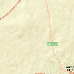 Campo de Criptana Street Map