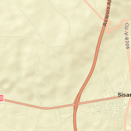 Sisante Street Map