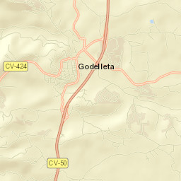 Godelleta Street Map