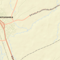 Serramanna Street Map