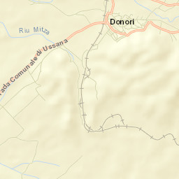 Donorì Street Map