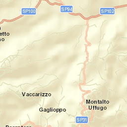 Montalto Uffugo Street Map