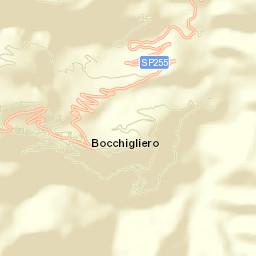 Bocchigliero Street Map