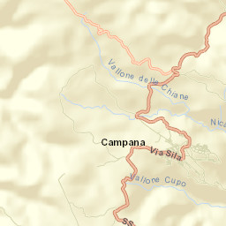 Campana Street Map