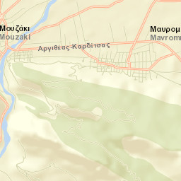 Mavrommáti Street Map