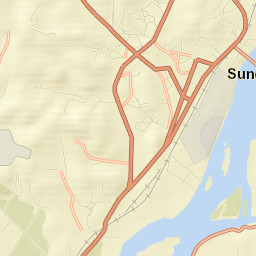 Sunch’ŏn Street Map