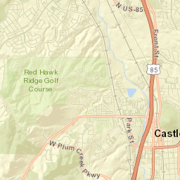1790-1826 Granger Circle, Castle Rock, CO Street Map