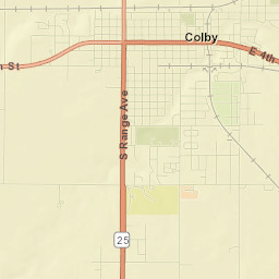 285 East 3rd Street, Colby, KS 67701, USA Street Map